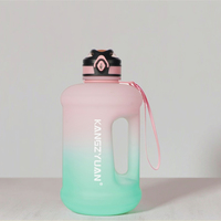 Meilleure vente bouteille d'eau 2,5 L 1,8 L bouteille d'eau personnalisée pour boisson sportive et camping avec type de consommation directe
