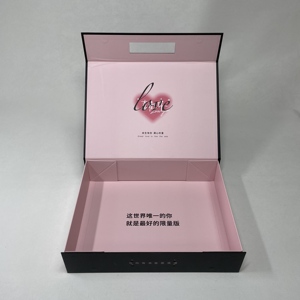 Có thể tái chế tùy chỉnh gấp quần áo sang trọng đóng gói giấy bìa cứng cứng cứng nắp từ hộp sản phẩm quần áo giày Hộp quà tặng - Product Image 4