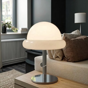 Lampada da Tavolo <span class=keywords><strong>LED</strong></span> per Soggiorno, Lampada da Scrivania con Paralume, Lampada da Comodino per Studio, Decorazione per Casa e Ufficio, Luce Notturna - Product Image 3