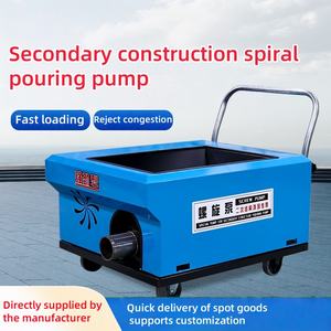 Bomba de Concreto para Estrutura Secundária, Pequena Bomba de Solo, Bomba de Transporte, Máquina de Alimentação Espiral, Bomba de Vertimento - Product Image 2