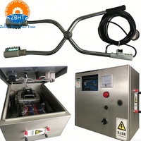 Équipement d'étourdissement électrique portable pour porcs, appareil manuel d'étourdissement pour abattoir de porcs, machine portative pour porcs 380V/220V 1.5KW ISO9001/CE