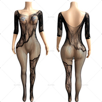 ELITES Vente en gros de tenues de lingerie exotiques en résille personnalisées, tenues sexy pour femmes, costumes sexy pour adultes