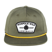 Topi Snapback 5 Panel Unisex OEM, Pinggiran Datar, Tali, Olahraga Golf, Fashion Outdoor, Hip Hop, Katun Nilon, Bordir Logo Custom Empat