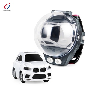 Chengji - Coche de Control Remoto Mini con Carga USB, Juguetes de Reloj con Coche, Mini Coche de Aleación Rc, Coche de Carreras de Bolsillo con Control Remoto y Reloj - Product Image 4