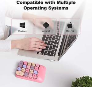 Fast Delivery Portable 2.4 GHz Financial Accounting Number Keyboard <b>Extensions</b> 18 Key Number Numpad for Laptop Desktop - Product Image 5
