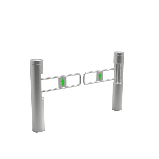 Fitness Swing Barrier Gate Supermarket QR Code Based Face Recognition Automation Swing Barrier Turnstiles Swing Gate
