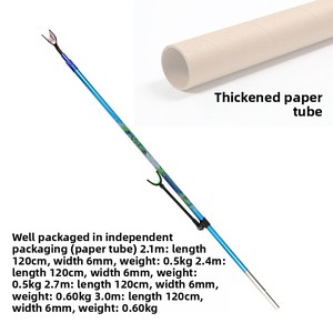 Support de canne à pêche en acier inoxydable, type canon, avec crochet arrière et piquet de fixation au sol pour positionnement sécurisé de la canne - Product Image 2