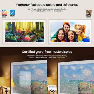 Para <span class=keywords><strong>Samsung</strong></span>, Televisor Inteligente Serie The Frame de 55 <span class=keywords><strong>Pulgadas</strong></span>, Clase <span class=keywords><strong>QLED</strong></span> 4K LS03D, Quantum HDR para Dolby Atmos, Modo Arte, Anti-Reflejos - Product Image 5