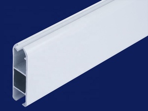 Thiết Kế Hiện Đại Rèm Con Lăn Phần Trắng Nhôm Dưới Theo Dõi Thanh Dưới Cùng Cho Con Lăn Rèm Thành Phần - Product Image 3