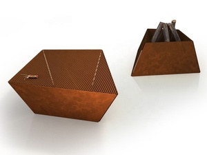 Brisseuse à charbon de bois w en métal naturel, grande taille, pour l'extérieur, résiste à la rouille, pour <span class=keywords><strong>Barbecue</strong></span> - Product Image 4