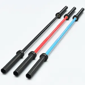 Barbell Supplier Gym Fitness Alloy Steel Chrome cerakote Weightlifting Barbell Bar 2200mm