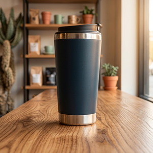 Stainless Steel Vacuum Tumbler 450ml <b>Double</b> <b>Wall</b> Insulated Travel <b>Mug</b> for Lid 6-12 Hours Thermal Insulation for Office - Product Image 3