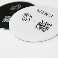 Stiker Tag NFC Epoxy Custom Printing 213 215 216 Tahan Air Menu Meja Restoran Digital