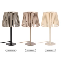 Lampe de table moderne en corde tressée à prix de gros pour la maison, l'hôtel, la chambre à coucher, lampe de chevet E27/E26, lampe de bureau