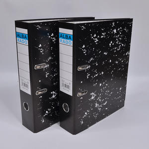 Carpeta <span class=keywords><strong>de</strong></span> Papel <span class=keywords><strong>de</strong></span> Oficina Negra <span class=keywords><strong>de</strong></span> Gran Capacidad, 7.5 Pulgadas <span class=keywords><strong>de</strong></span> Ancho, con 2 Orificios, Modelo 556/554, Impresa, para Almacenamiento Rápido <span class=keywords><strong>de</strong></span> Archivos - Product Image 3