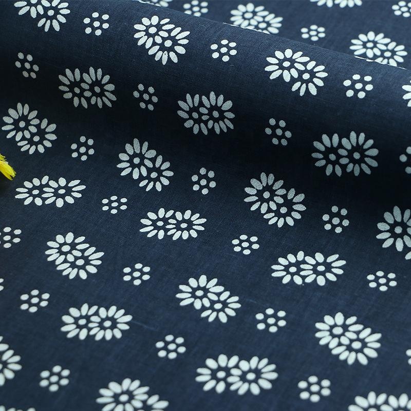 Высококачественная ткань с индивидуальным принтом, индийская хлопковая ткань для футболок, оптовая продажа