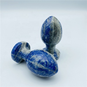 Plug Anale in Cristallo Naturale di Lapislazzuli per Guarigione, Giocattolo Sessuale, Vendita all'Ingrosso - Product Image 4