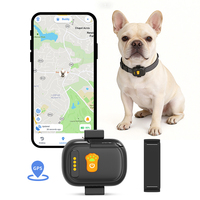 Mini traceur GPS 4G pour chien, anti-perte, géolocalisation, surveillance de la santé, collier, autonomie de la batterie > 20 heures, étanche IPX6, compatible Android/iOS