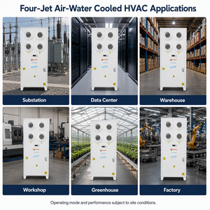 High Power Energy Saving Large Air Volume Commercial Industrial Conditioner for Plant Manufacturing Workshop Low Investment High - Product Image 2
