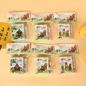 Jeu de poker miniature Langlang Mountain, jeu de cartes créatif portable pour enfants, jeu éducatif de voyage, coins arrondis, papier Zhonghua - Product Image 2