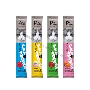 Bastoncini di <span class=keywords><strong>Crema</strong></span> per Gatti Molto Gustosi, Snack Premio per Gatti Adulti e Gattini - Product Image 1