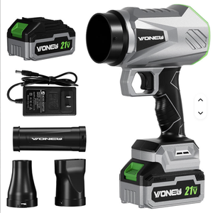 Soplador de Hojas Inalámbrico Mini de 32000 rpm, Ventilador de Mano de Grado Industrial con Batería de Litio BV-2, Soplado de Alta Presión, Limpia Todo - Product Image 5