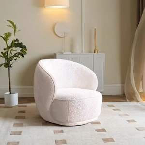 Sofá Individual Moderno de Terciopelo para Sala de Estar y Comedor, Mueble Ecológico y Duradero para Apartamento, Venta al Por Mayor - Product Image 1