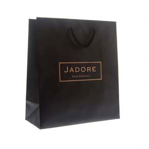 Customized Luxury Famous Brand Packaging Paper Bag Cardboard with <b>Ribbon</b> Handle Printed Logo Coated <b>Gift</b> Shopping Bag - Product Image 6