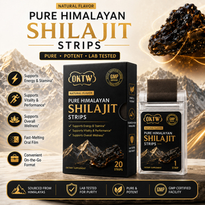 OEM Shilajit Oral Strips Fast Melt Oral Film with Fulvic Acid for Men's Wellness, Sugar Free B2B - Product Image 3
