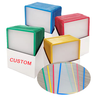 <strong>Custom</strong> Logo Colored Border <strong>Top</strong> Loader 3x4" Trading Sports Baseball PTCG <strong>Top</strong> Loader 35pt Pokemoned Protection Card Holder Sleeves