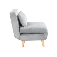 Fabricant de chaises longues convertibles modernes et inclinables pour la chambre à coucher, futon pliable sur pied pour la journée