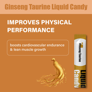 OEM Formula Ginseng Taurina <span class=keywords><strong>Liquid</strong></span> Gummy Candy Energy Suplementos de <span class=keywords><strong>amino</strong></span>ácidos sem glúten para adultos