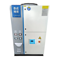 Refroidisseur à spirale à air refroidi en acier inoxydable TC-10C TC-15C 10HP 15HP, unité de refroidissement par eau pour les industries alimentaire et médicale