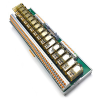 Modulo relè a 16 vie RJ2S DC24V DPDT per montaggio su guida DIN, 8A a bassa potenza, terminale IDC, espansione uscita PLC