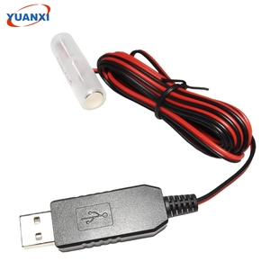 4-<strong>AA</strong> <strong>6V</strong> USB Power Converter DC Buck Boost <strong>Battery</strong> Eliminator Replace <strong>1</strong> to 4pcs Connect Multi