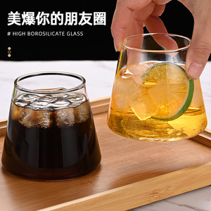 Tapa de Vidrio Transparente Resistente al Calor de Alta Gama Estilo Japonés <span class=keywords><strong>Monte</strong></span> <span class=keywords><strong>Fuji</strong></span> para Uso en el Hogar y Restaurantes, Estilo Americano para Café Helado - Product Image 2