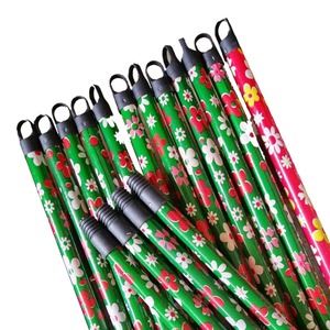 Fournitures de nettoyage en gros : Manches en bois enduites de PVC pour balais et pelles à poussière, manches en bois pour balais à plancher - Product Image 6