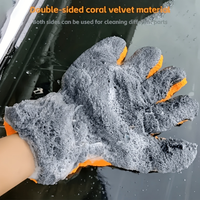 Gants de dépoussiérage en microfibre réutilisables pour plantes, nettoyage des feuilles, des stores de voiture et de la maison