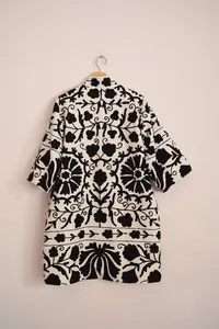 Best Quality Suzani Hand Embroidered Winter Wear <b>Jacket</b> Embroidery <b>Kimono</b> Robe Boho Style Classic Elegant <b>Jackets</b> - Product Image 4