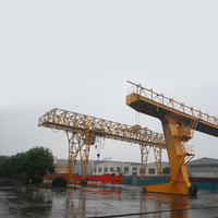 Grue à portique à structure en treillis à double faisceau de 10 tonnes et 20 tonnes