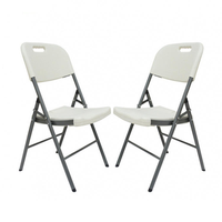 Vente en gros de mobilier d'intérieur extérieur empilable durable chaise pliante en plastique pour banquet de restaurant pour fêtes de mariage et événements