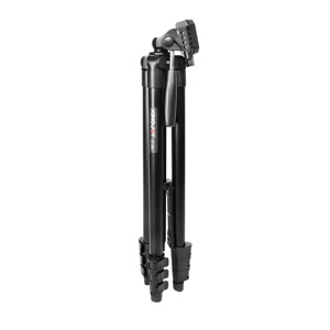 Trípode de cámara <span class=keywords><strong>DSLR</strong></span> para cámara Soporte profesional de cabeza de 3 vías Soporte de teléfono de cámara de video negro ligero de viaje de aluminio - Product Image 5