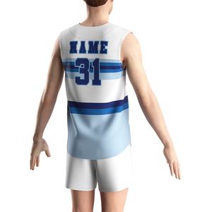 Camiseta de Béisbol sin Mangas Personalizada al por Mayor, OEM, ODM, Cuello en V, Unisex, para Equipos, Disponible en Todos los Colores - Product Image 6