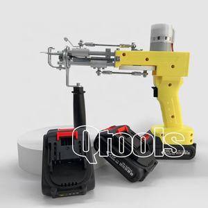 Qtools 2024 baru desain tanpa kabel Tufting Gun dengan <span class=keywords><strong>2</strong></span> baterai Tufting mesin masa pakai yang panjang bekerja waktu berat rendah - Product Image 5