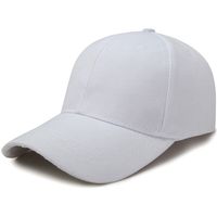 Gorra de Béisbol para Mujer, Color Sólido, con Visera de PVC, Protección UV, 6 Paneles, Ajustable, para las Cuatro Estaciones