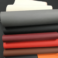 Cuir PU recyclé de haute qualité, tissu synthétique en vinyle gaufré PVC imperméable, doux et élastique pour canapés, chaussures et revêtements.