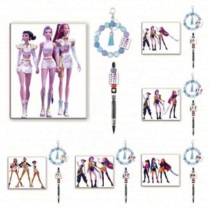 Cuentas Decorativas de Halloween con Diseño de <span class=keywords><strong>Vampiro</strong></span>, Hombre Lobo y Fantasma para Pulseras, Bolígrafos y Llaveros, Ideales para Regalos de Navidad - Product Image 1