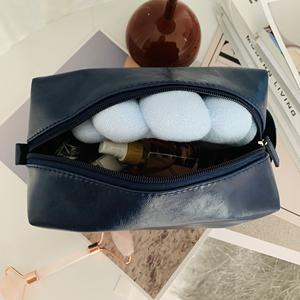 Neceser de PU para hombre, neceser portátil Insex, neceser de gran capacidad, bolsa de lavado de cosméticos a la moda para hombre, viaje, playa al aire libre - Product Image 2