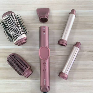 Styler capillaire professionnel 6-en-1 à flux d'air, moteur BLDC 110 000 tr/min, céramique, 1400W, séchage rapide 30M/S, pliable, auto-bouclant - Product Image 3