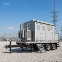 Transformateur de puissance compact conteneurisé triphasé pour postes de transformation mobiles, à double enroulement en cuivre, 50/60Hz, puissance de sortie 415V/480V